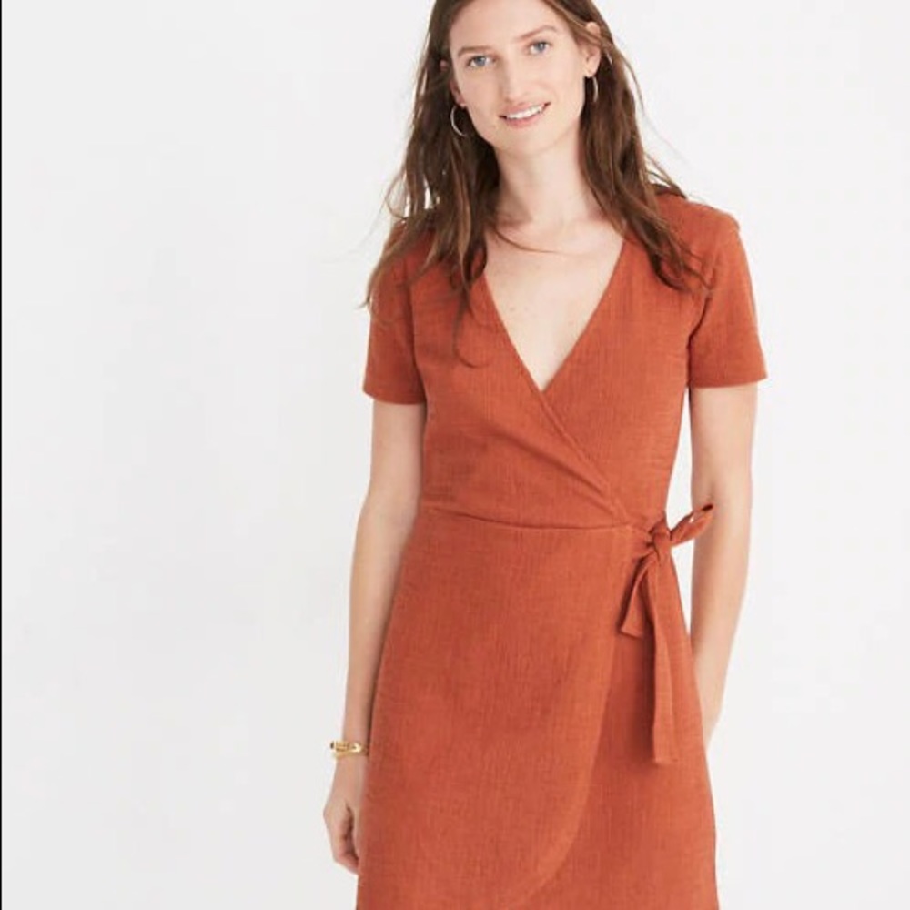 Madewell Texture & Thread Side-tie Dress